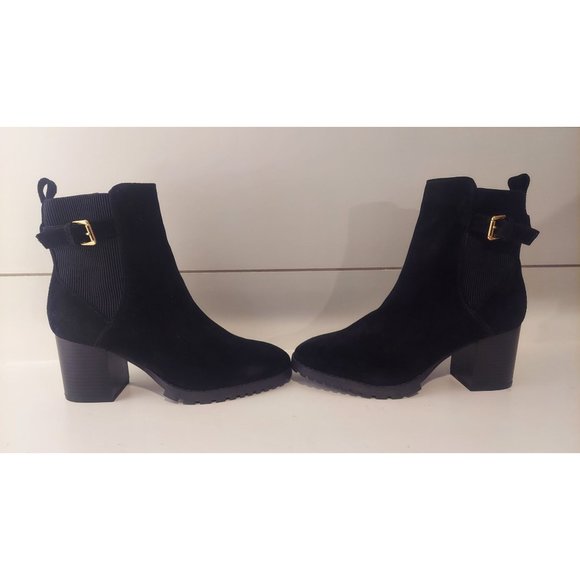 Blondo Turner Waterproof Leather Block Heel Bootie/NWOB, Size 9M - Picture 5 of 10